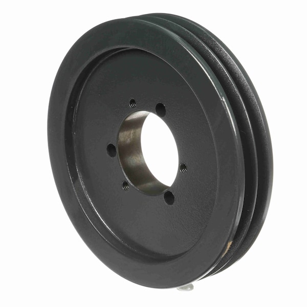 2 Groove Cast Iron Bushed Bore Multiple Sheave, 23V600SH